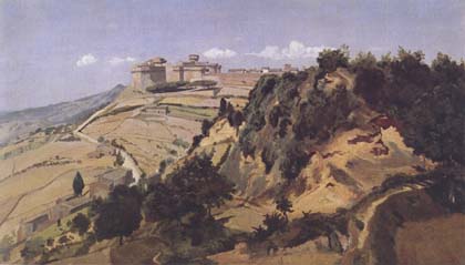 Jean Baptiste Camille  Corot Volterra (mk11)